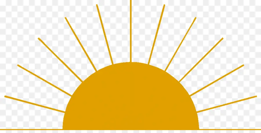 Sol Amarelo，Nascer Do Sol PNG