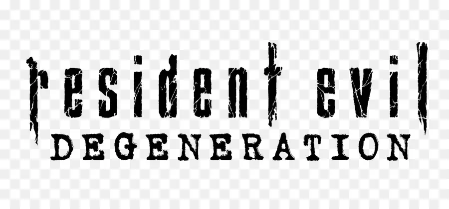 Logotipo Da Degeneração De Resident Evil，Jogo PNG