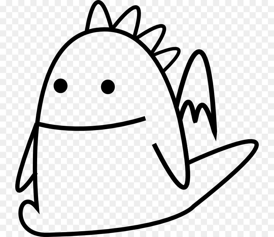 Monstro Fofo，Doodle PNG