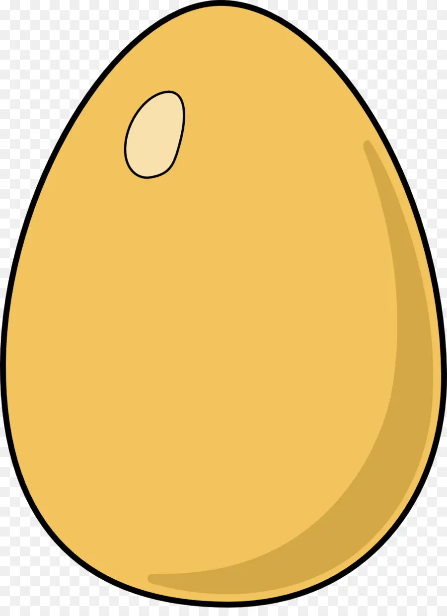 Ovo Amarelo，Oval PNG