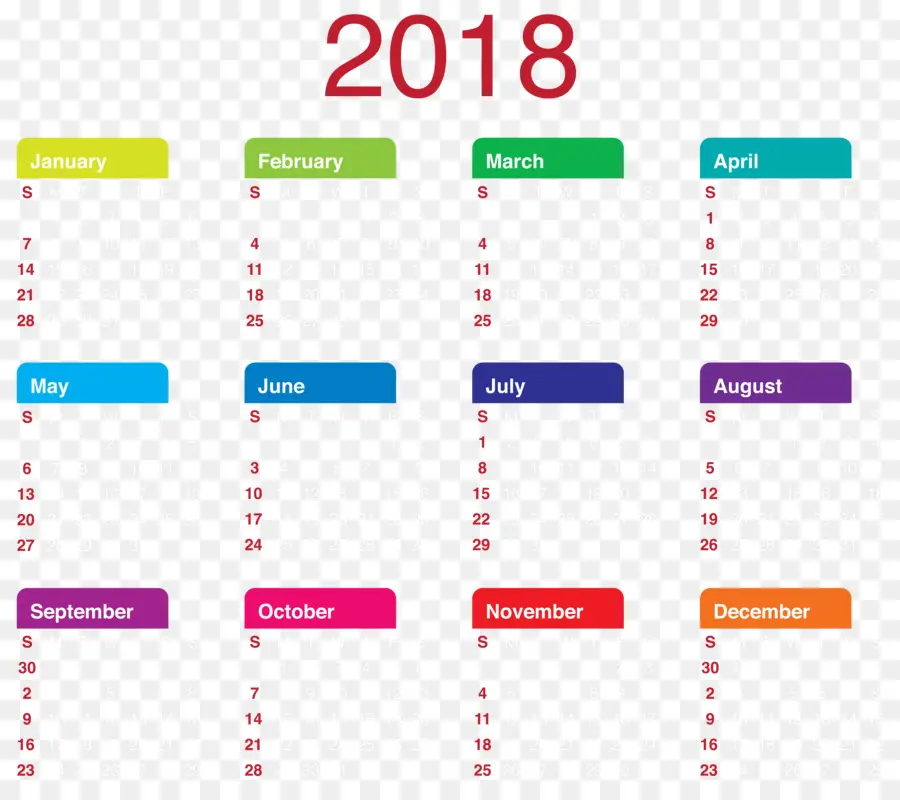 Calendário，Ano Novo PNG