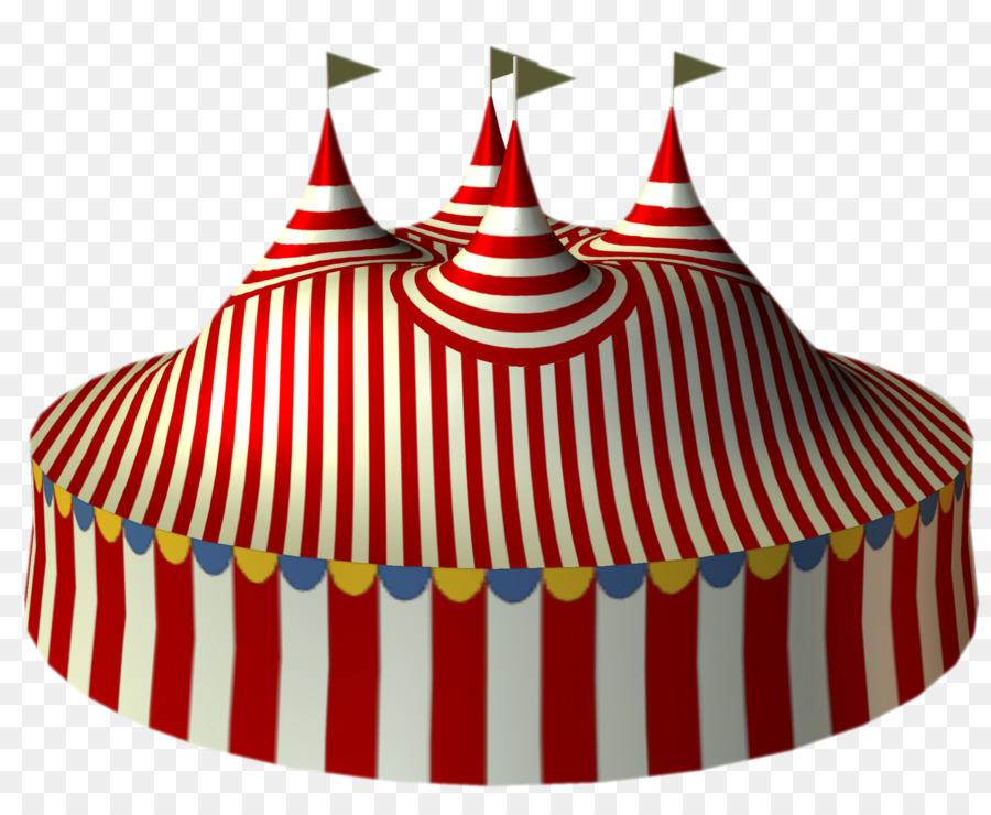 Tenda De Circo，Vermelho E Branco PNG