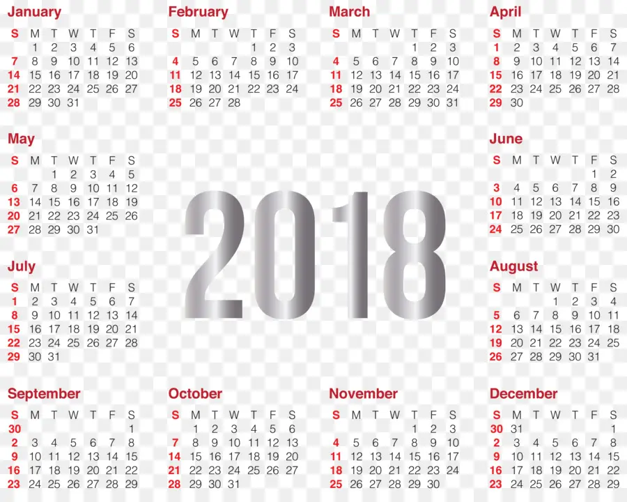 Calendário，Ano Novo PNG