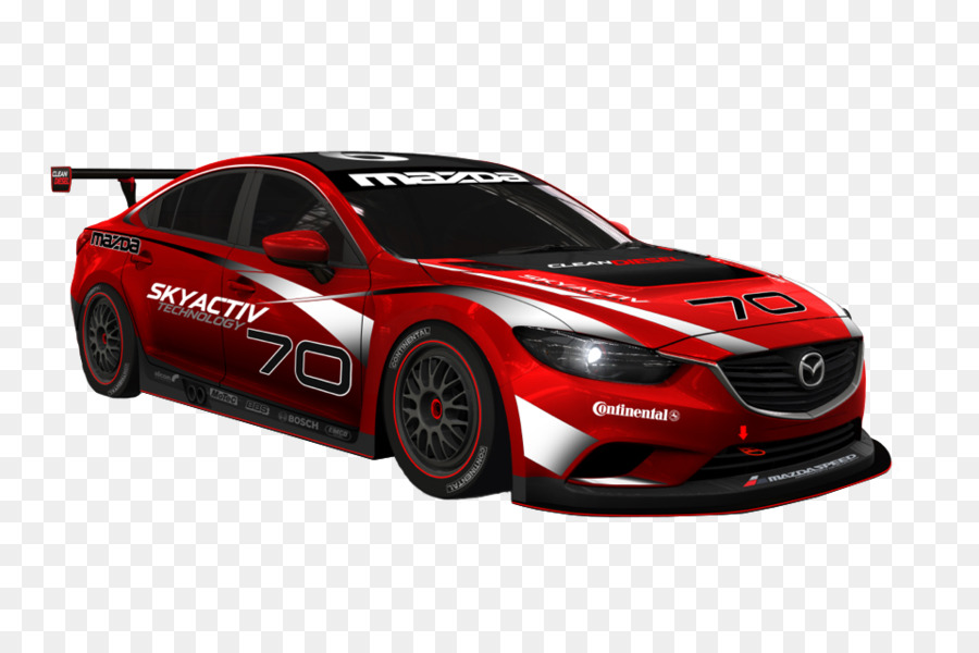 Carro De Corrida Vermelho，Mazda PNG