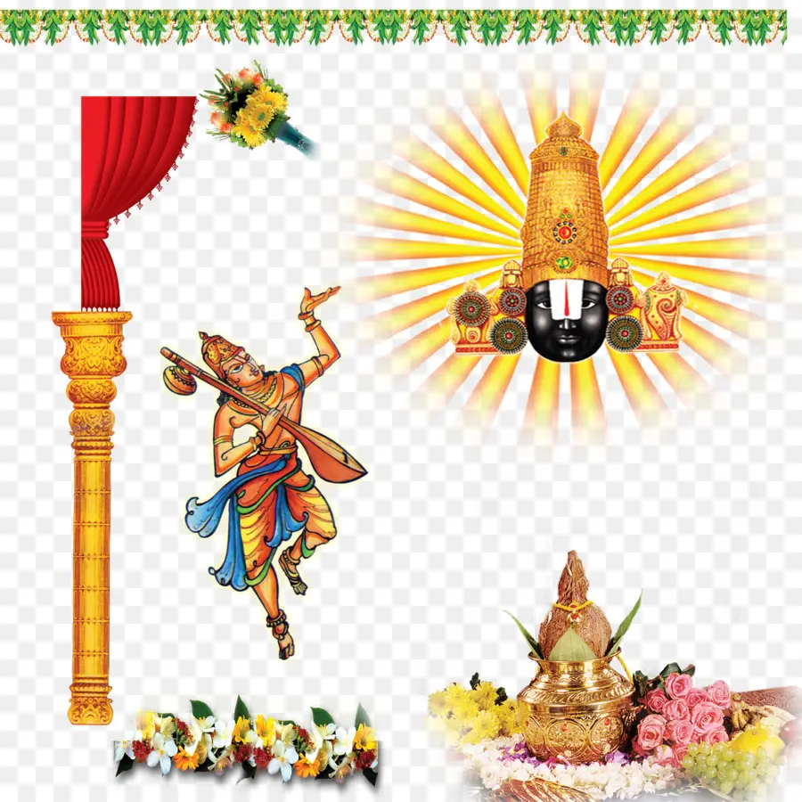 Ganesha，Venkateswara PNG