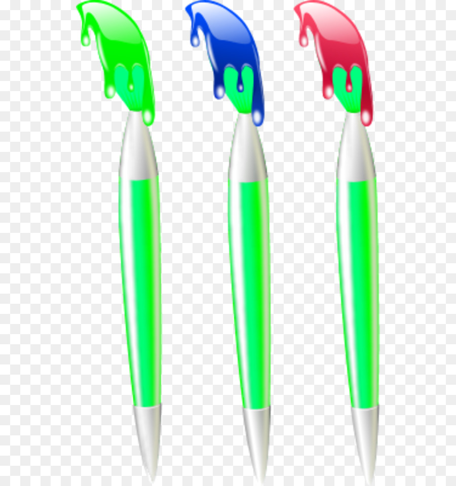 Pincéis Coloridos，Pintar PNG