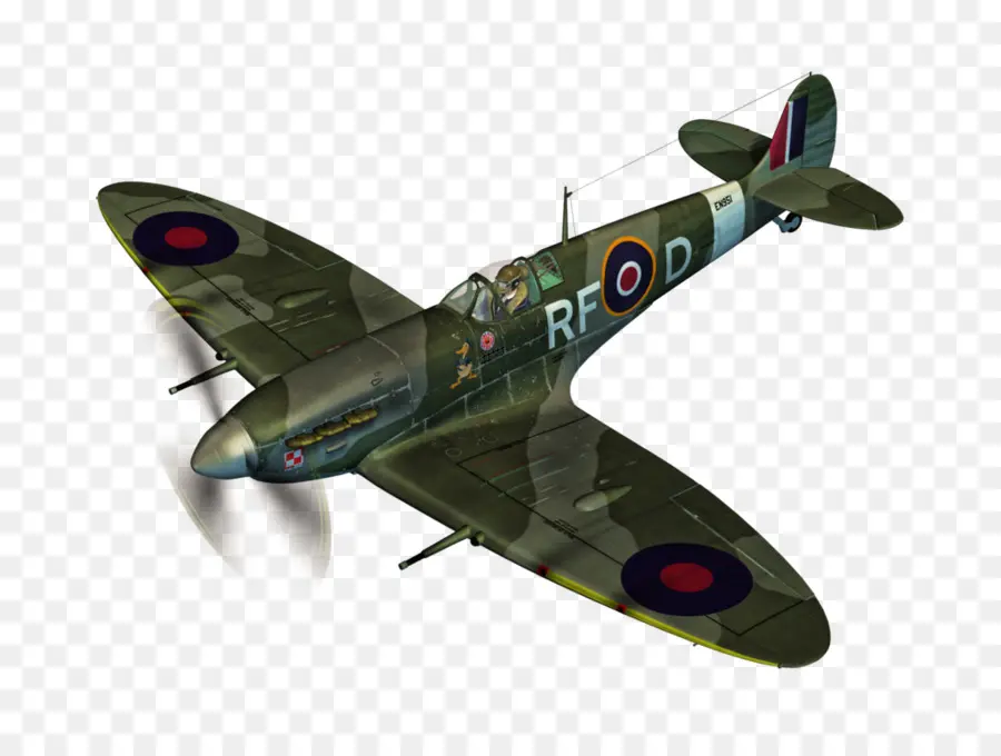 Supermarine Spitfire，De Avião PNG