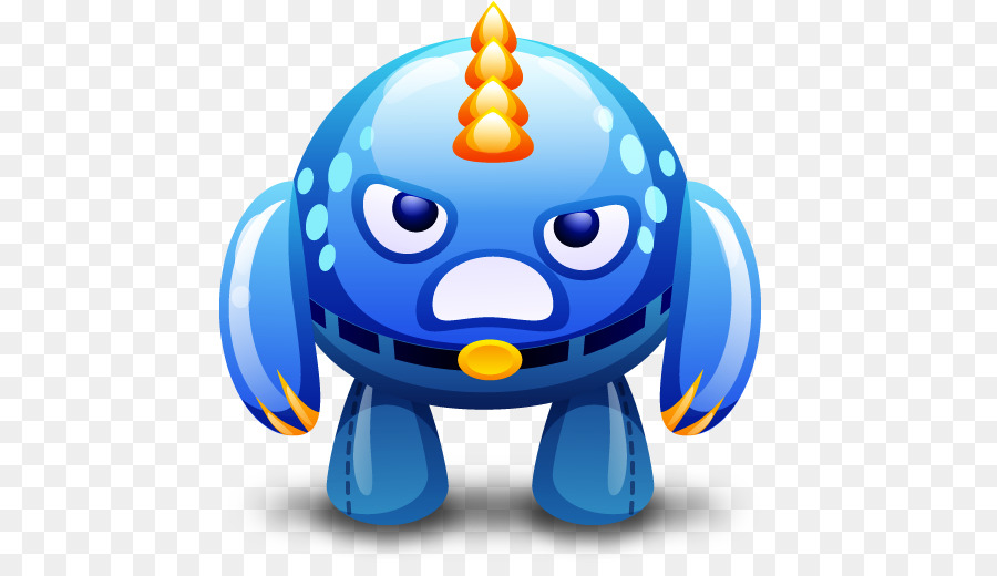 Monstro Azul，Bonitinho PNG