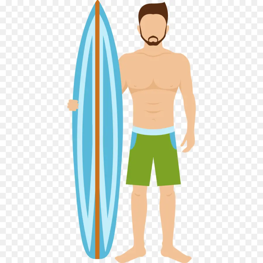 Surfista，Prancha De Surf PNG