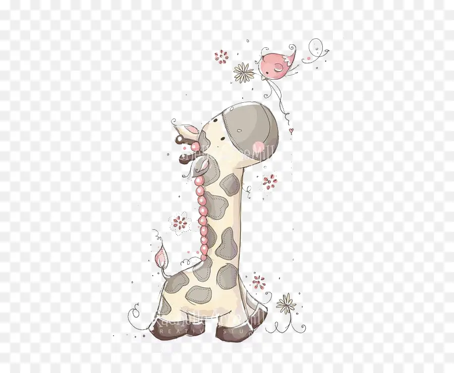 Girafa，Criança PNG