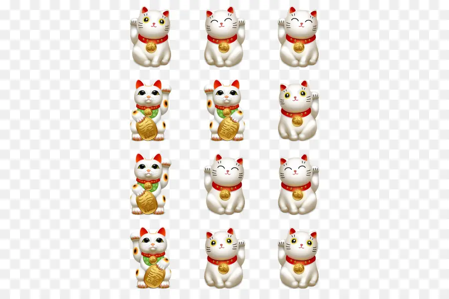 Maneki Neko，Gato Da Sorte PNG