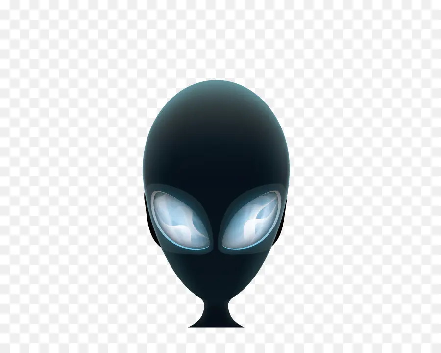 Cabeça Alienígena，Prata PNG