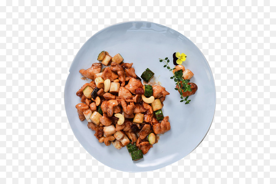 Cozinha Chinesa，Frango Kung Pao PNG