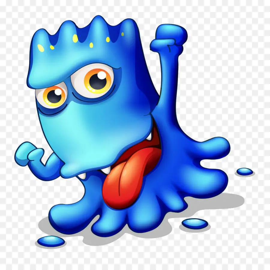 Monstro Azul，Engraçado PNG