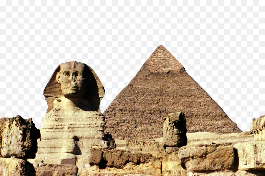 Pirâmide De Djoser，Grande Esfinge De Gizé PNG
