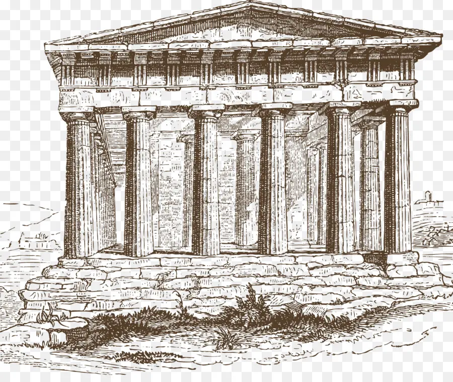 Templo De Hefesto，Grécia Antiga PNG