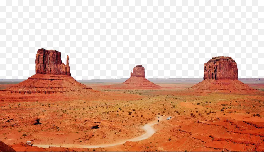 Monument Valley，O Ocidente E O Oriente Luva De Buttes PNG