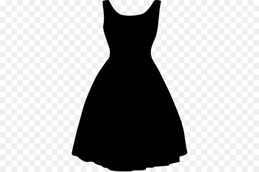 Silhueta De Vestido，Moda PNG