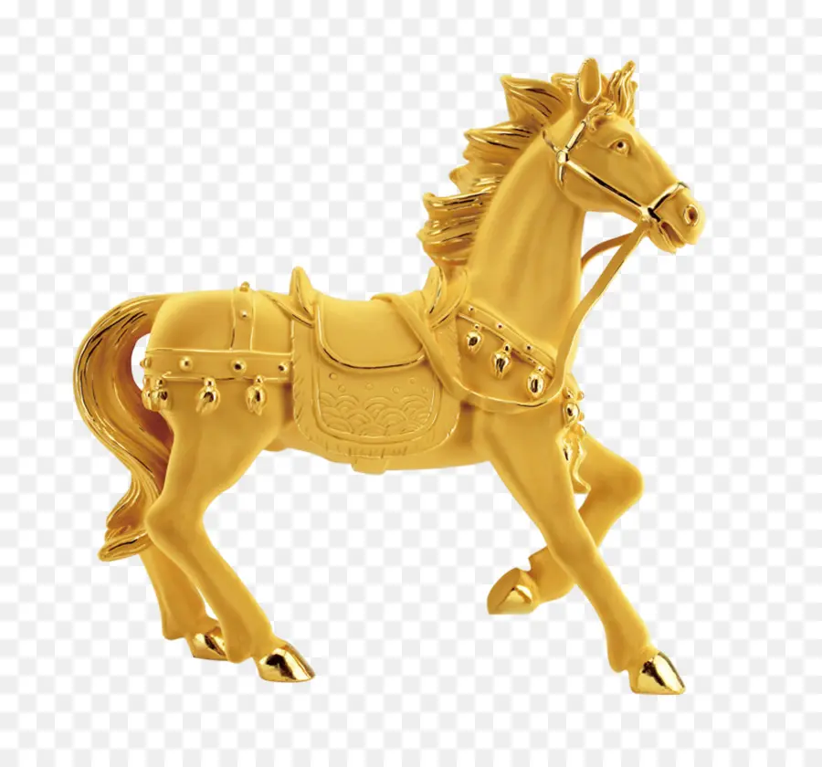 Cavalo Dourado，Equestre PNG