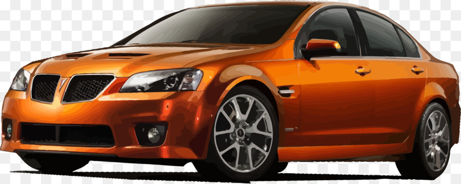 Carro Laranja，Sedã PNG