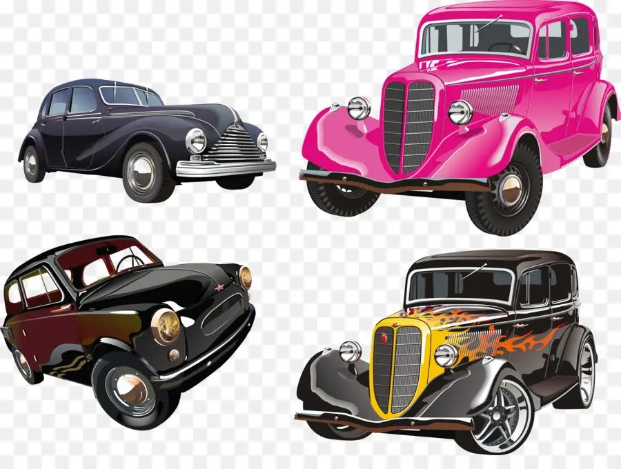 Carro，Carro Clássico PNG