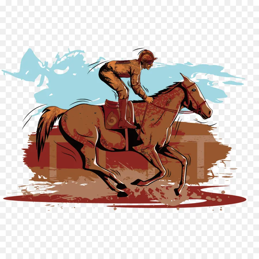 Corrida De Cavalos，Jóquei PNG