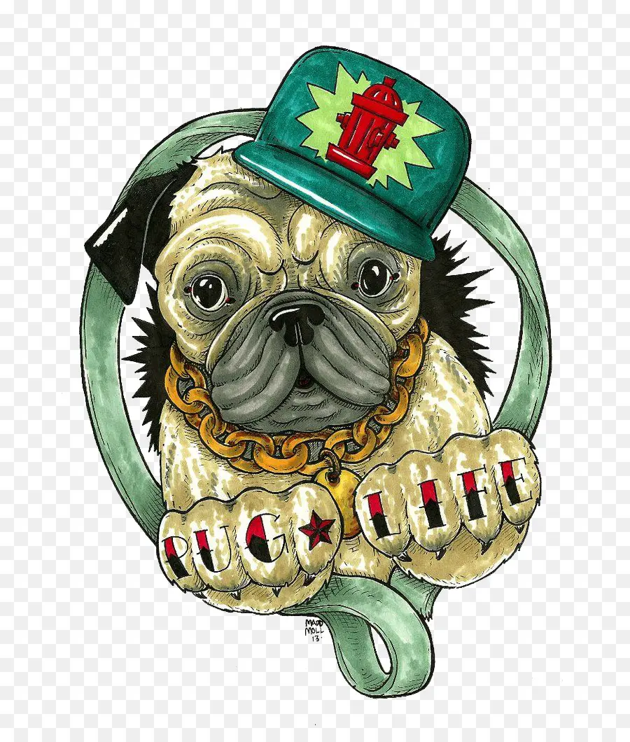 Pug，Acessório De Moda PNG