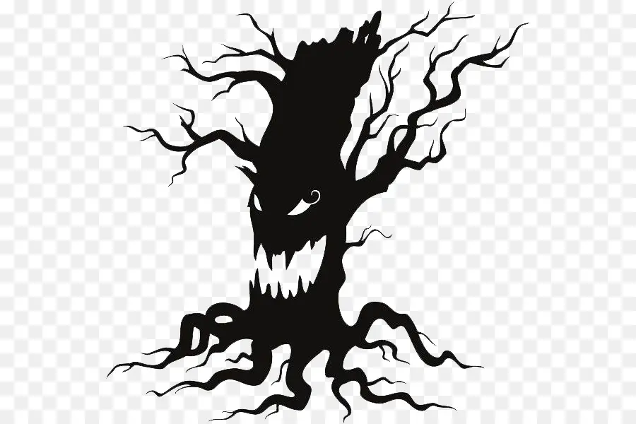 Halloween árvore，Dia Das Bruxas PNG