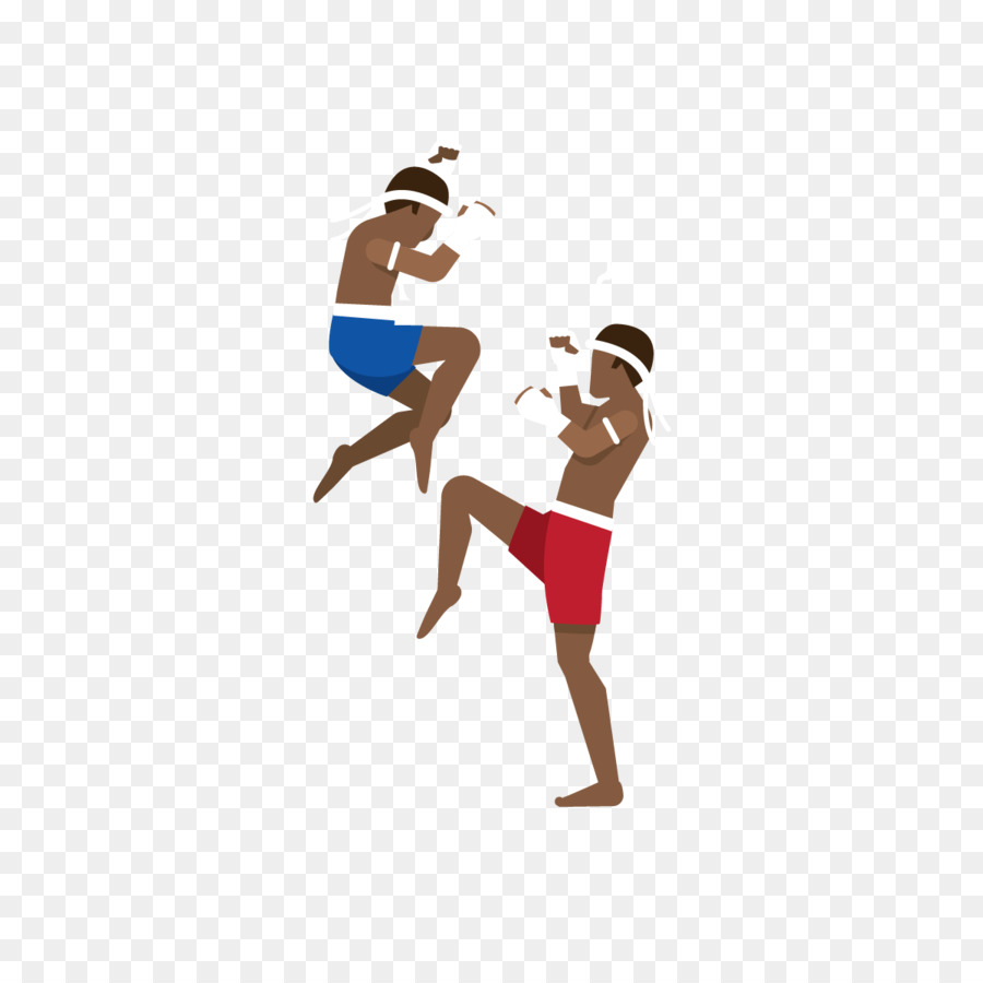 Lutadores De Muay Thai，Artes Marciais PNG