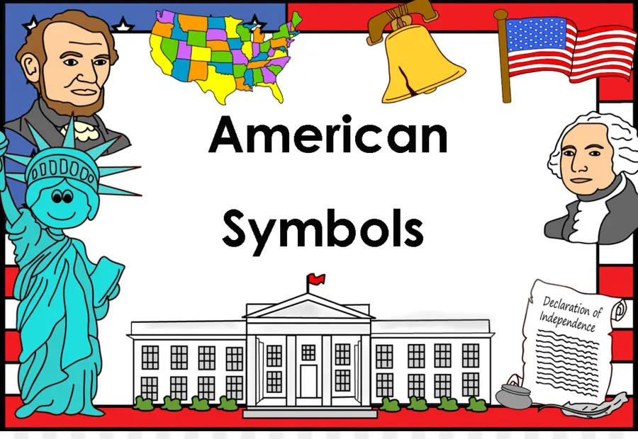 Símbolos Americanos，Bandeira PNG