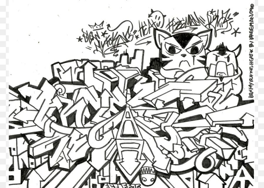 Graffiti，Desenho PNG