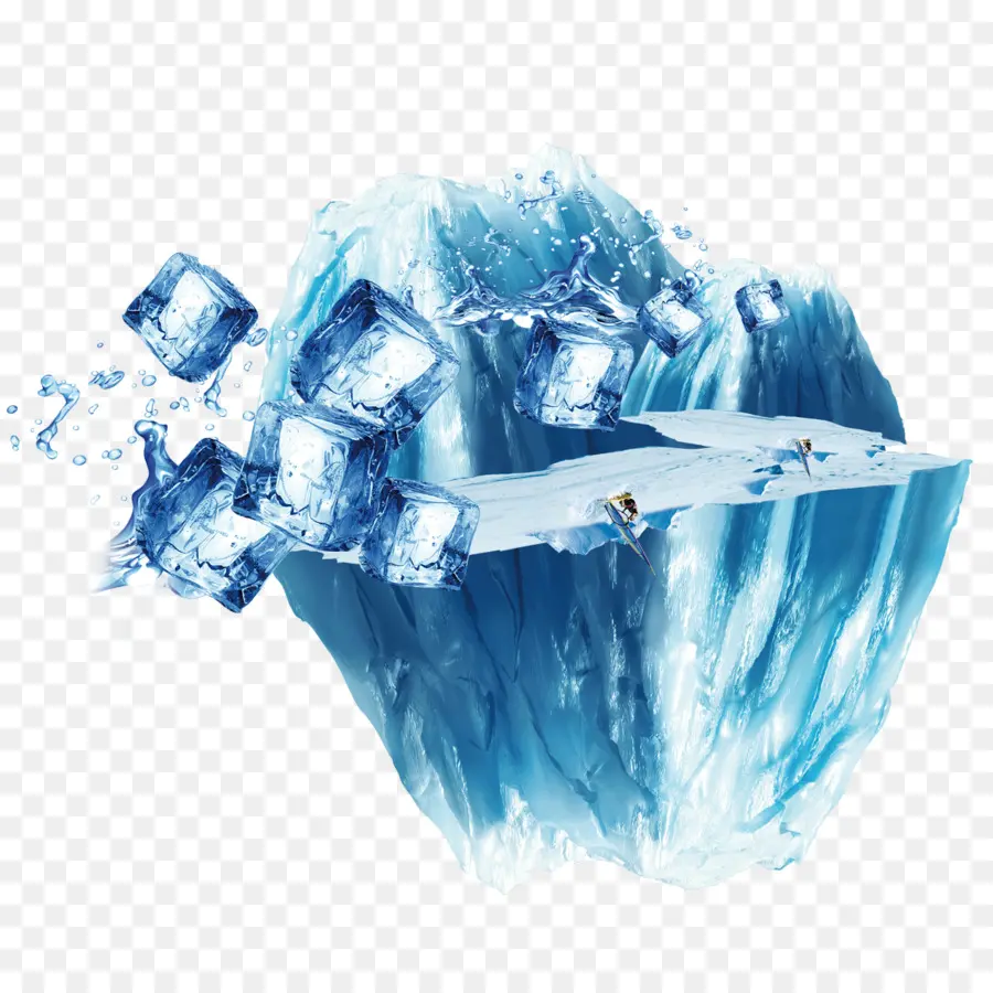 Iceberg，Cubos De Gelo PNG