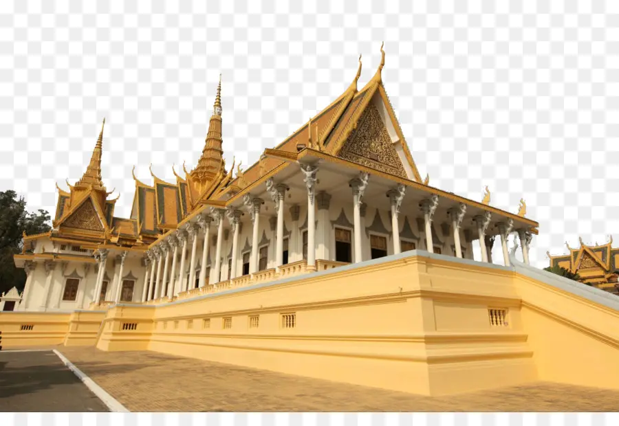 Angkor Wat，Royal Palace Phnom Penh PNG