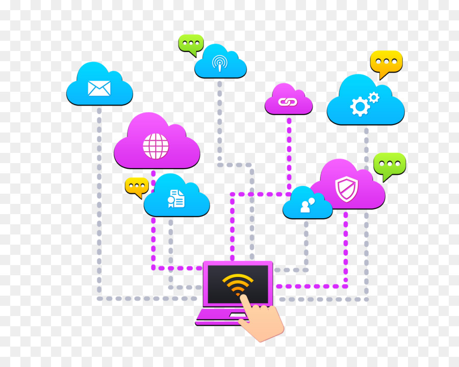 Diagrama De Rede，Conexões PNG