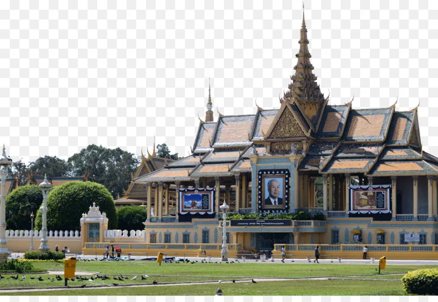 Royal Palace Phnom Penh，Angkor Wat PNG