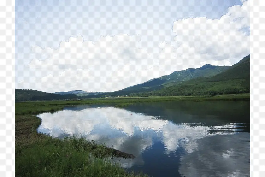 Lago Da Montanha，Montanhas PNG