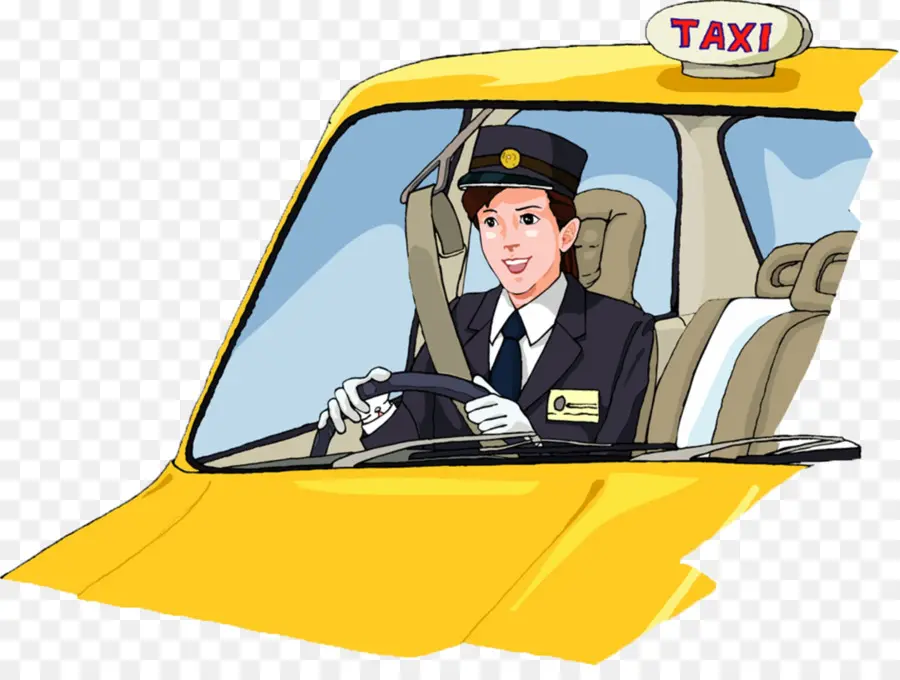 Táxi，Motorista De Táxi PNG