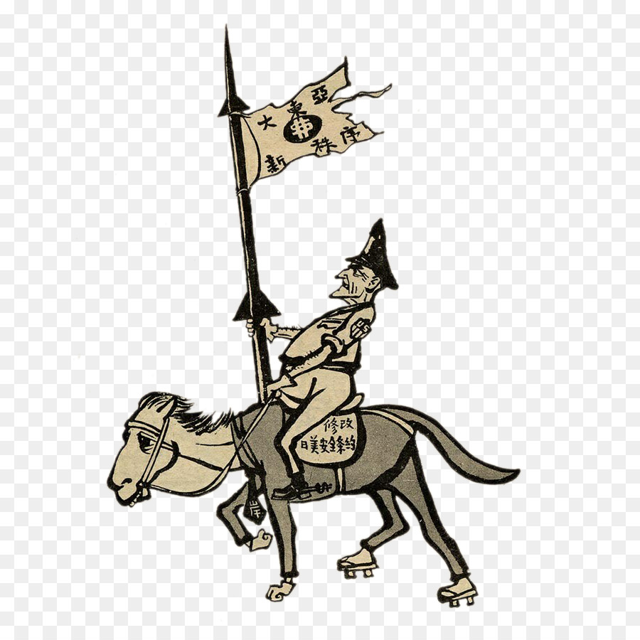 Soldado De Desenho Animado，Cavalo PNG