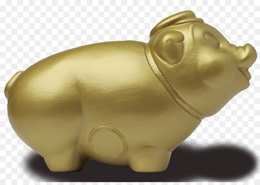 Porco Dourado，Estátua PNG