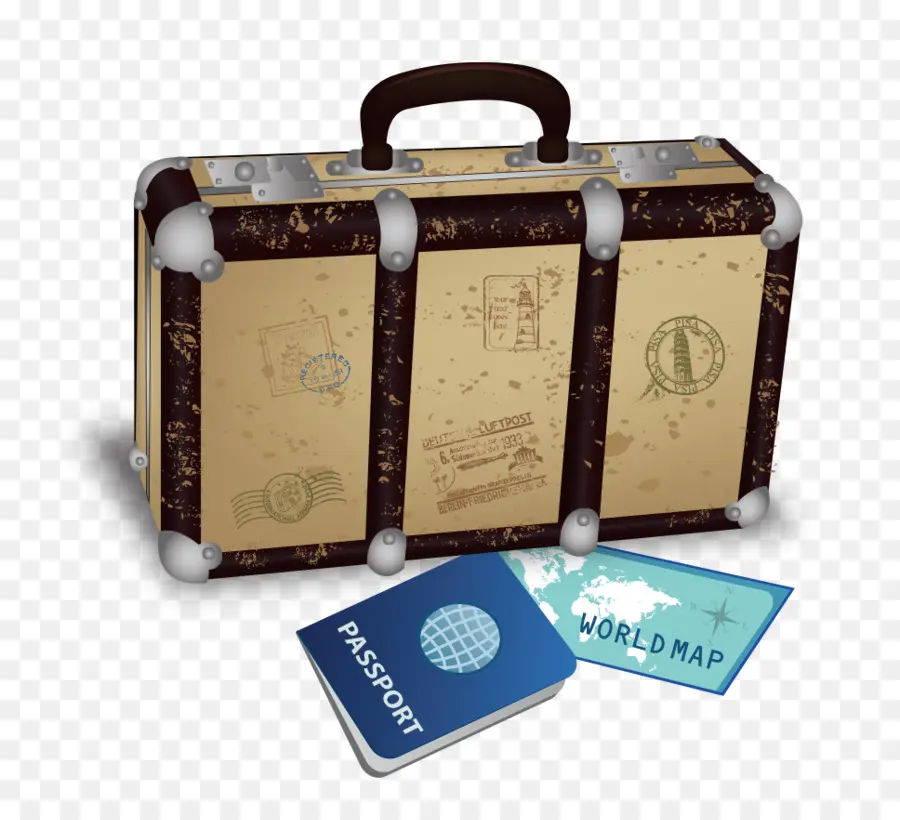 Mala De Viagem，Passaporte PNG