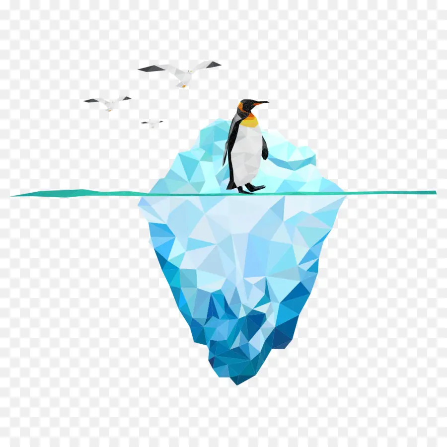 Penguin，Iceberg PNG