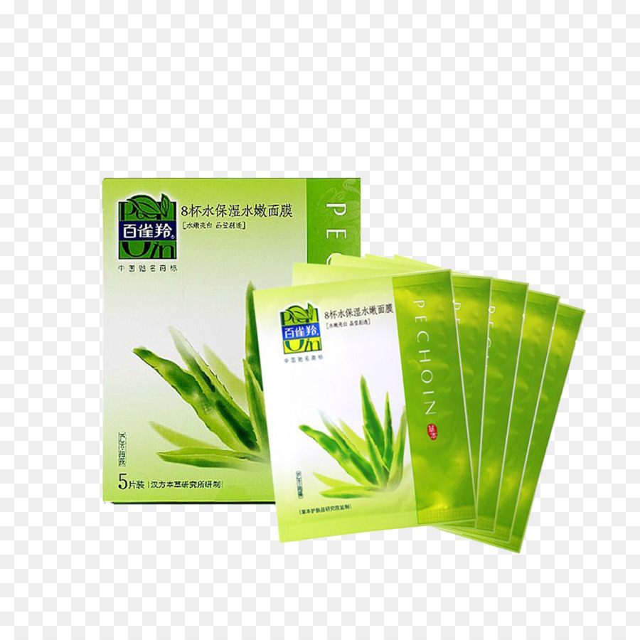 Máscara De Aloe Vera，Cuidados Com A Pele PNG