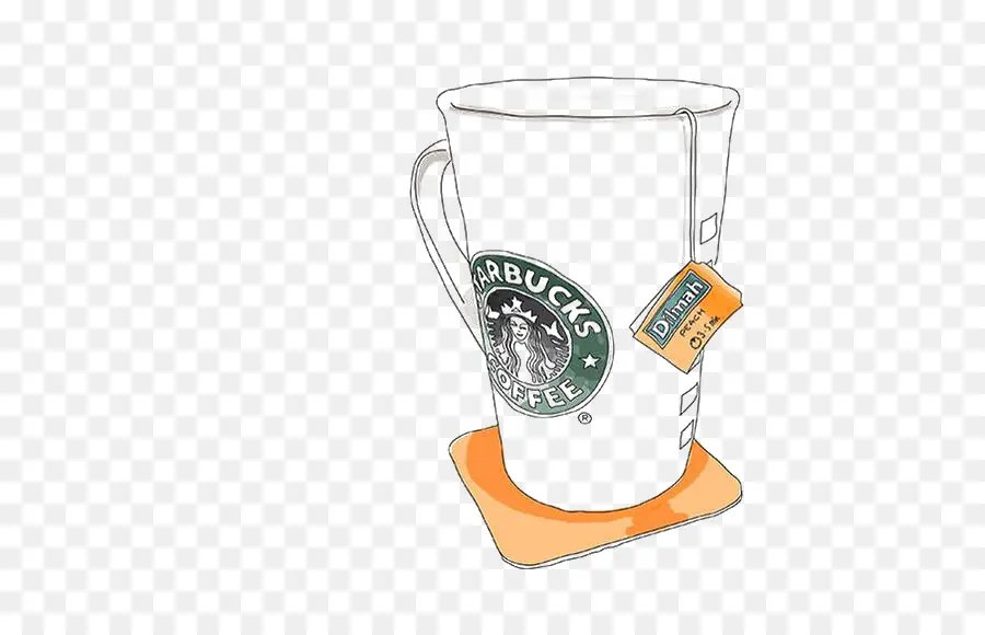 Xícara De Chá，Starbucks PNG