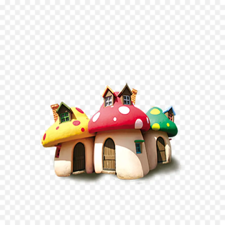 Casas De Cogumelos，Fantasia PNG