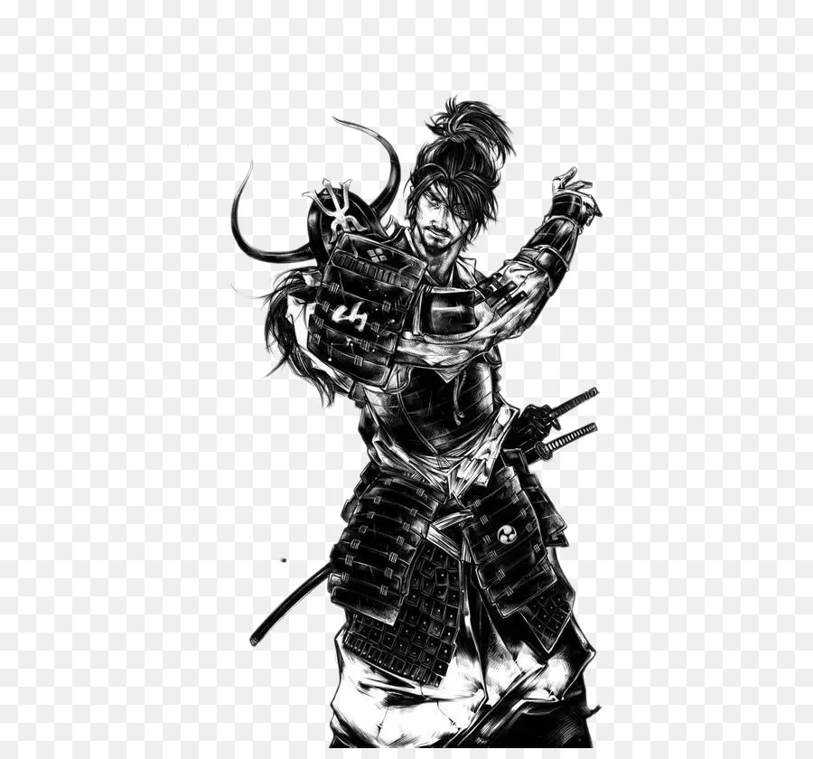 Guerreiro Samurai，Armadura PNG