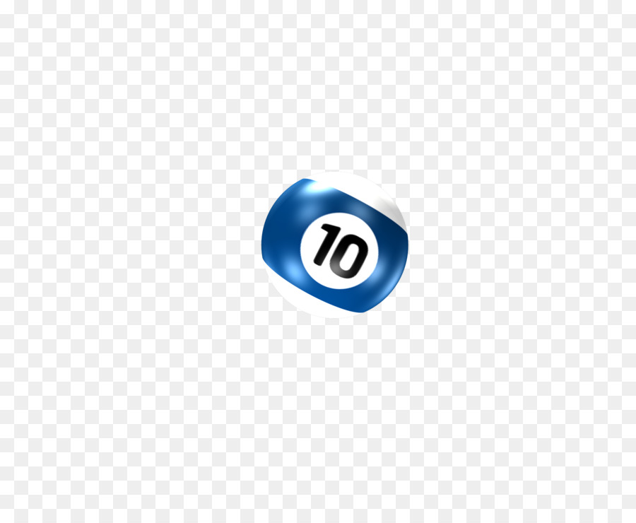 Número 10，Azul PNG