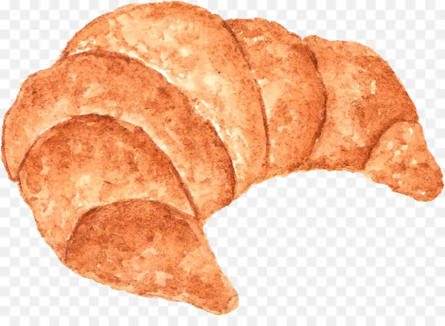 Croissant，Cartoon PNG