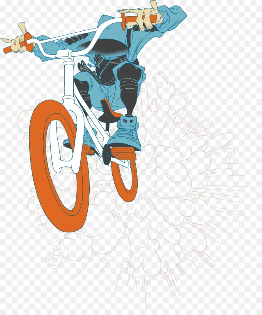 Piloto De Bmx，Bicicleta PNG