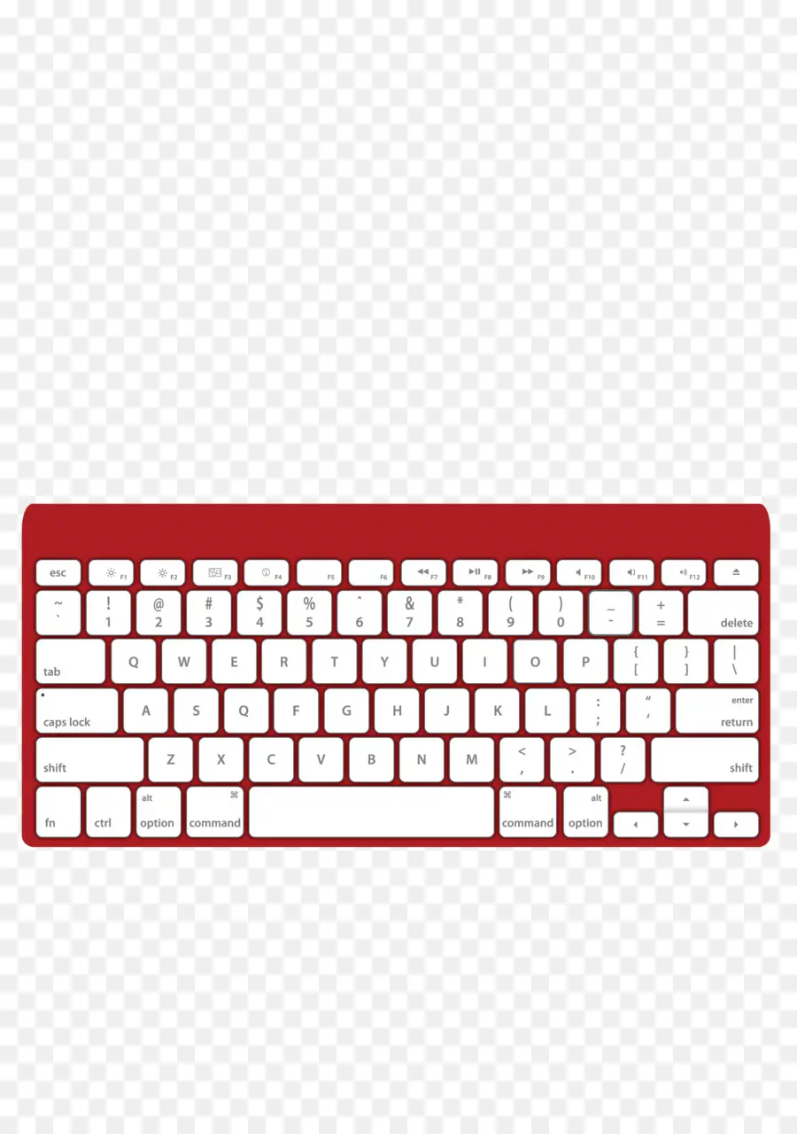 Teclado Vermelho，Chaves PNG