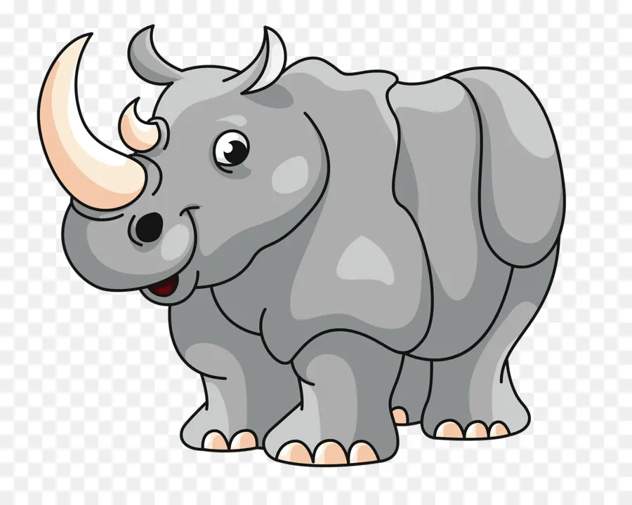 Rinoceronte，Desenho PNG